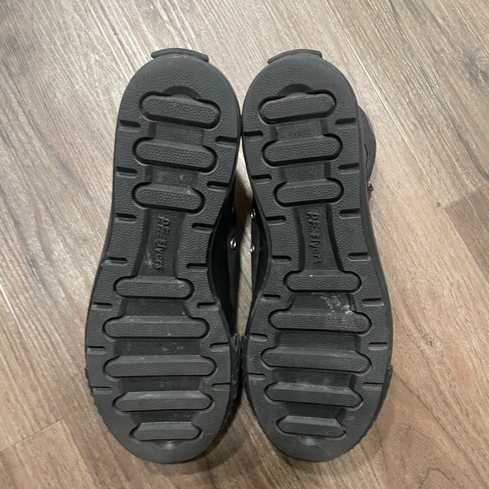 P.F. Flyers Black High-Tops / Worn 3 Times Total, Like New - Picture 2 of 5
